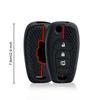 Silicone Remote Flip Car Key Case for Chevrolet Cruze Trax LS Badge Spark Sonic Aveo Tracker Onix RS Trailblazer Accessories Fob