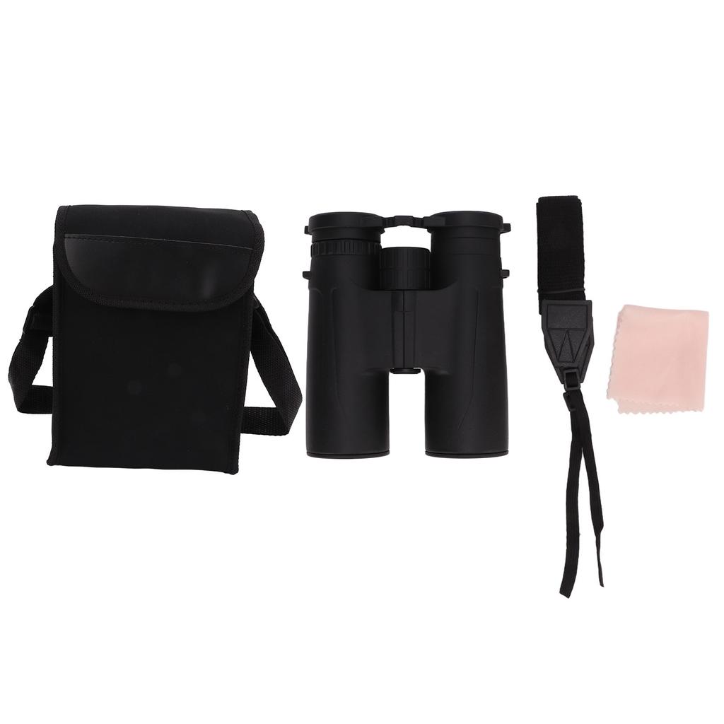 10x42 Fernglas HD Wasserdicht Beschlagsfrei Großes Okular Handheld Kompakt Fernglas für Vogelbeobachtung