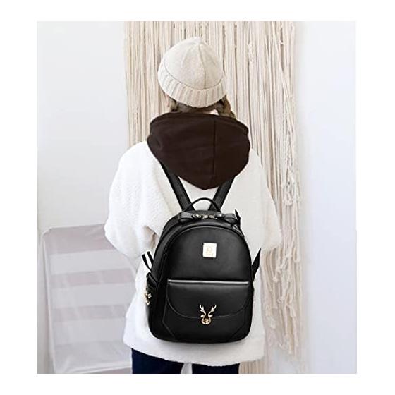 Backpack Ladies Rucksack Girls Leather Popular Cute Large Capacity Ladies Bag