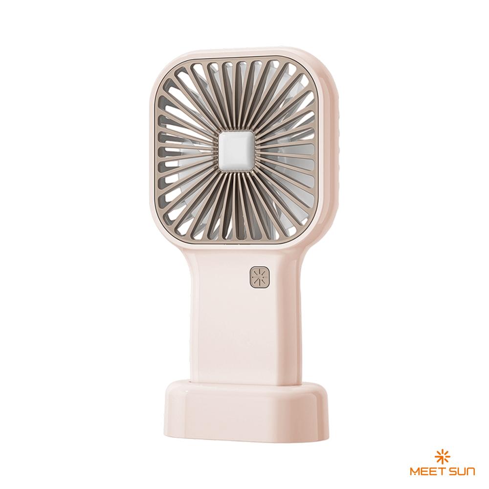 Xiaomi MEET SUN High-Speed Mini Handheld Fan Lightweight USB Rechargeable Portable Fan for Bedroom Outdoor Ideal Lash Fan
