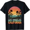 Vintage Style Los Angeles California Sunset Retro T-Shirt