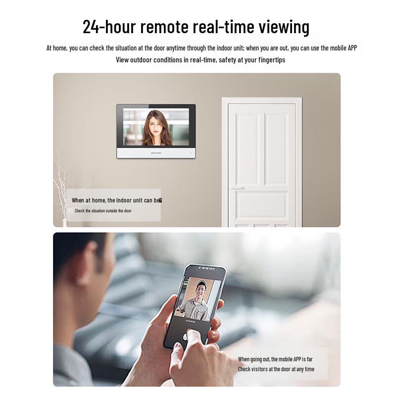 Hikvision Wireless Face Recognition Villa Video Intercom
