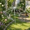 Hollow Out Plant Climbing Frame Umbrella Shape Trellis Flower Rack  Courtyard Decor