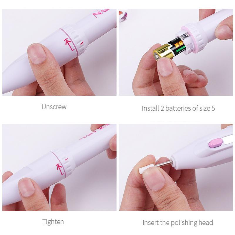 Nail Equipment Everything for Manicure Electric Manicure Cutter Professional Nail File Drilling Machine Nails Accessories Set