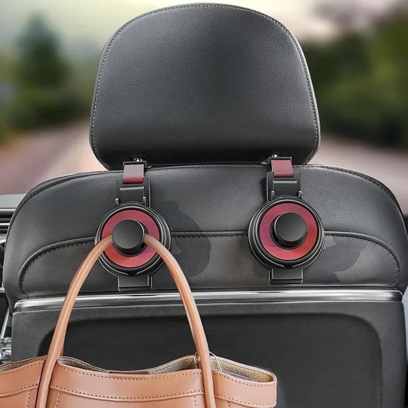 Auto Multifunktionaler Wasserbecherhalter Autositz Kopfstützenhaken Auto Rücksitz Organizer Aufhänger Handtasche Autoinnenausstattung