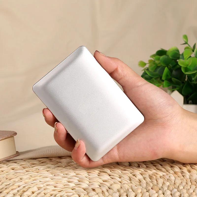 1PC Mini Portable Mirror Laptop Design Portable Folding Small Makeup Mirror