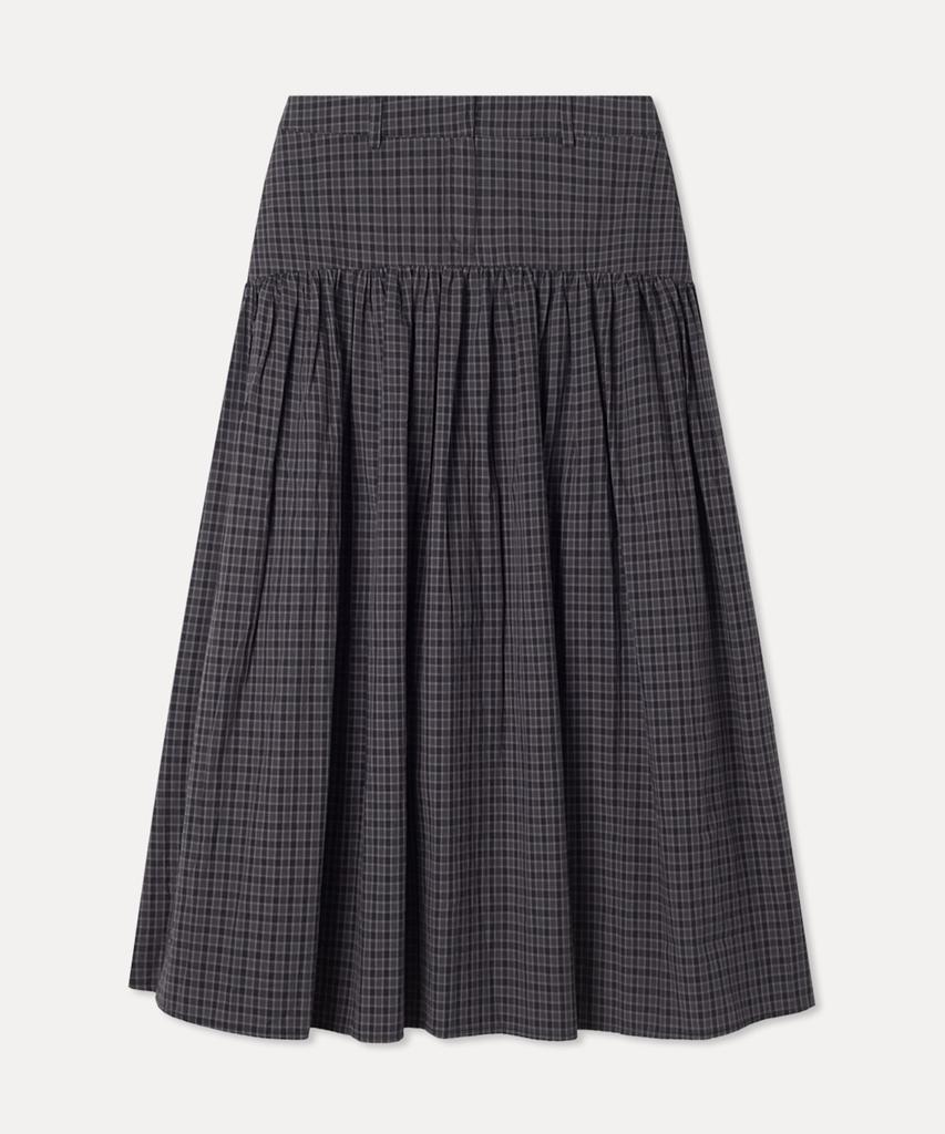 MIXXO Check Long Skirt_Miwwhg446G