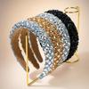 Full Rhinestone Rhinestone Hairband Korean Style Elegant Hair Accessories  For Women Gift