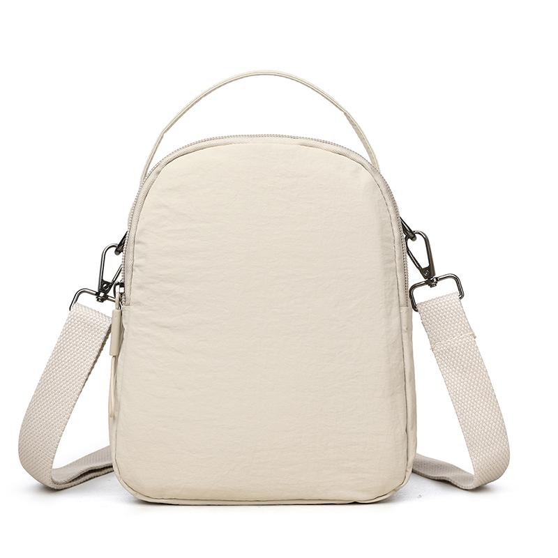 Women's Solid Color Handbag Nylon Shoulder Bag