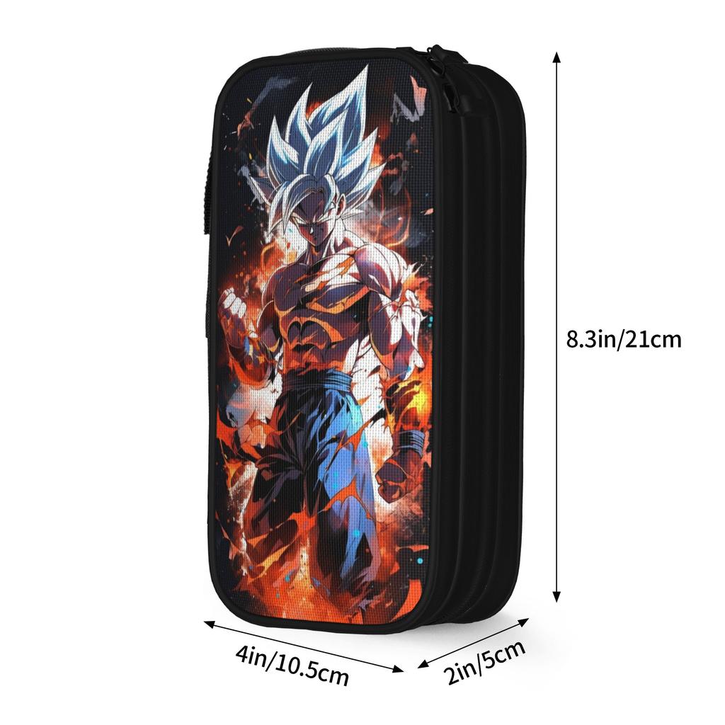 DBZ Japanese Anime Pencil Cases Cute   Pen Holder Bag for Student Large Storage Office Gift Pencilcases