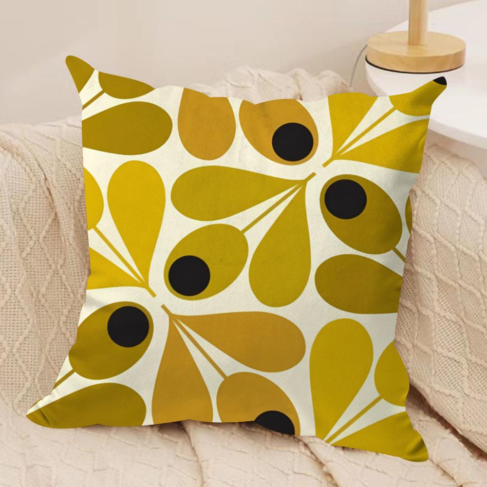 Brand OOrla kKiely Cushion Cover Short plush Doublesided Print Square Throw Pillow Covers Sofa Home Cushion Decor