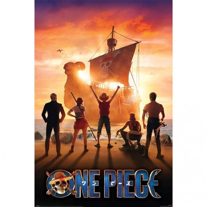 One Piece Live Action Set Sail Poster