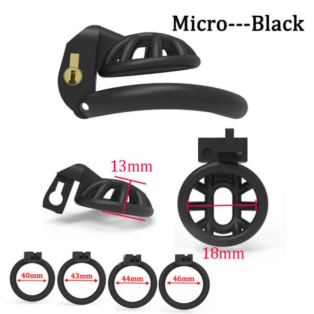 Super Small Penis Ring Sissy Chastity Cage Locked In Lust Male Chastity Device Cock Cage BDSM Sex Toys For Men Gay