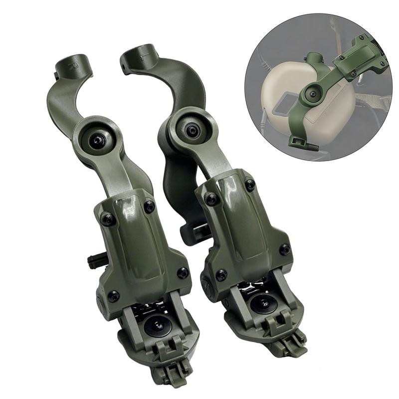 NEW Tactical Headphone Mount EARMOR M32 Rail Mount Bracket Quick Helmet Rail Mount Adapter Suspension Headphone Mount