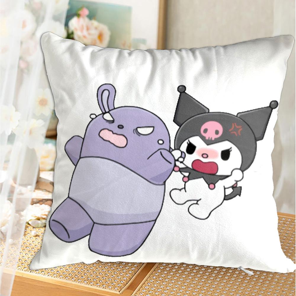 Kawaii K-Kuromi Sleeping Pillowcase Decorative Pillowcases New Christmas Decoration Ornamental Pillow Home Decorations