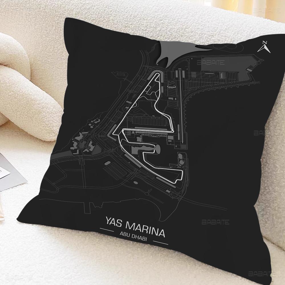 City Urban Route Cushion Cover Pillowcase Upholstery Sofa Throw Pillow Home Decor Pillowcas