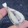 Natural Kammererite Gemstone 925 Sterling Silver Jewelry Pendant 2.29" F8V04