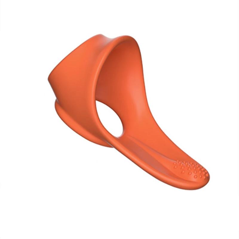 Silikonowe pierścienie na penisa opóźniające wytrysk zabawki erotyczne dla mężczyzn pary flirtujące gry dla dorosłych produkty wielokrotnego użytku