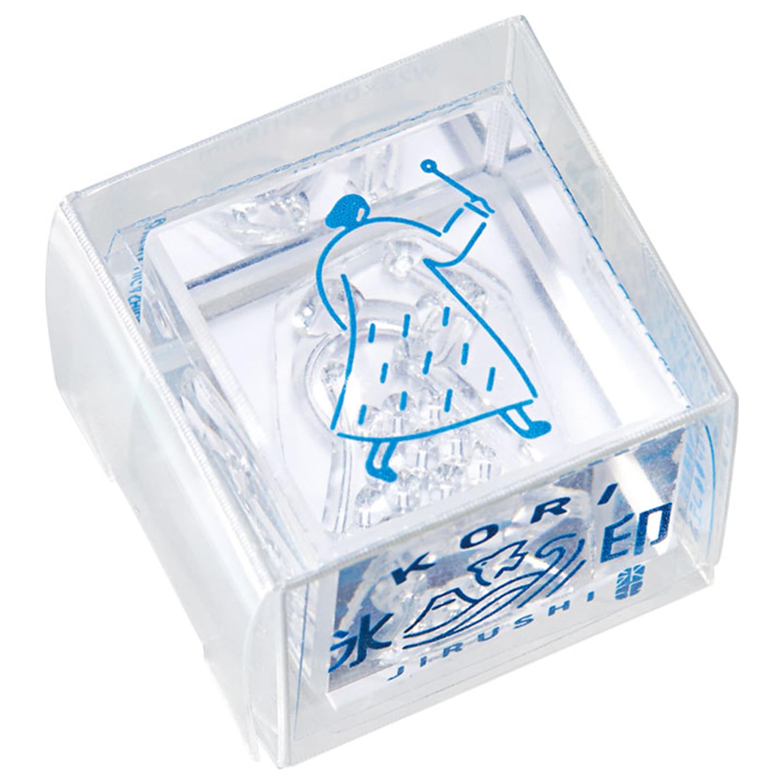King Jim Transparent Stamp Small Size  Ice Stamp  (Girl s Design) CLS22-013