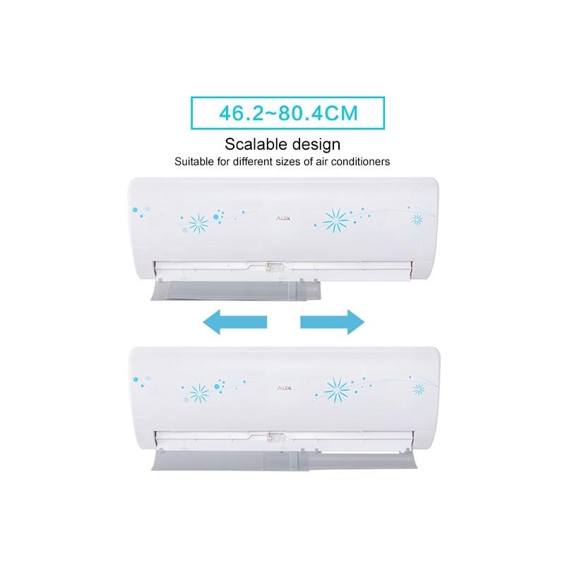 Déflecteur D'air Universel Pour Climatiseur - Anti-soufflage Direct, Réglable Et Facile à Installer