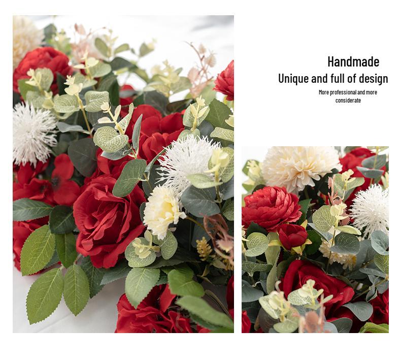 Artificial Floral Row for Wedding Archways and Window Displays