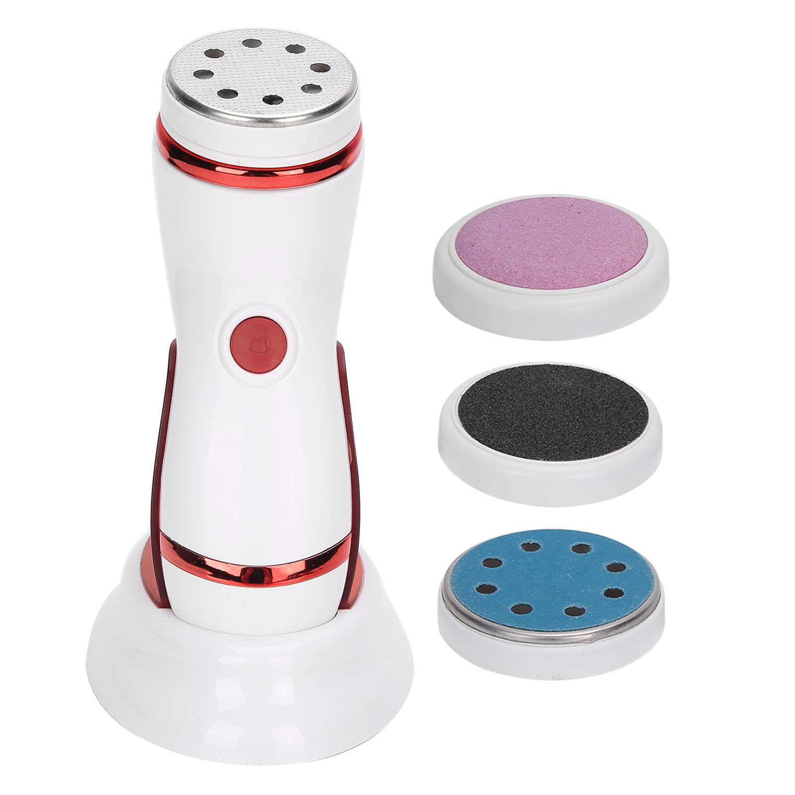 

Electric Foot Callus Remover Dead Skin Removal Foot Grinder File Pedicure Tool (Red)