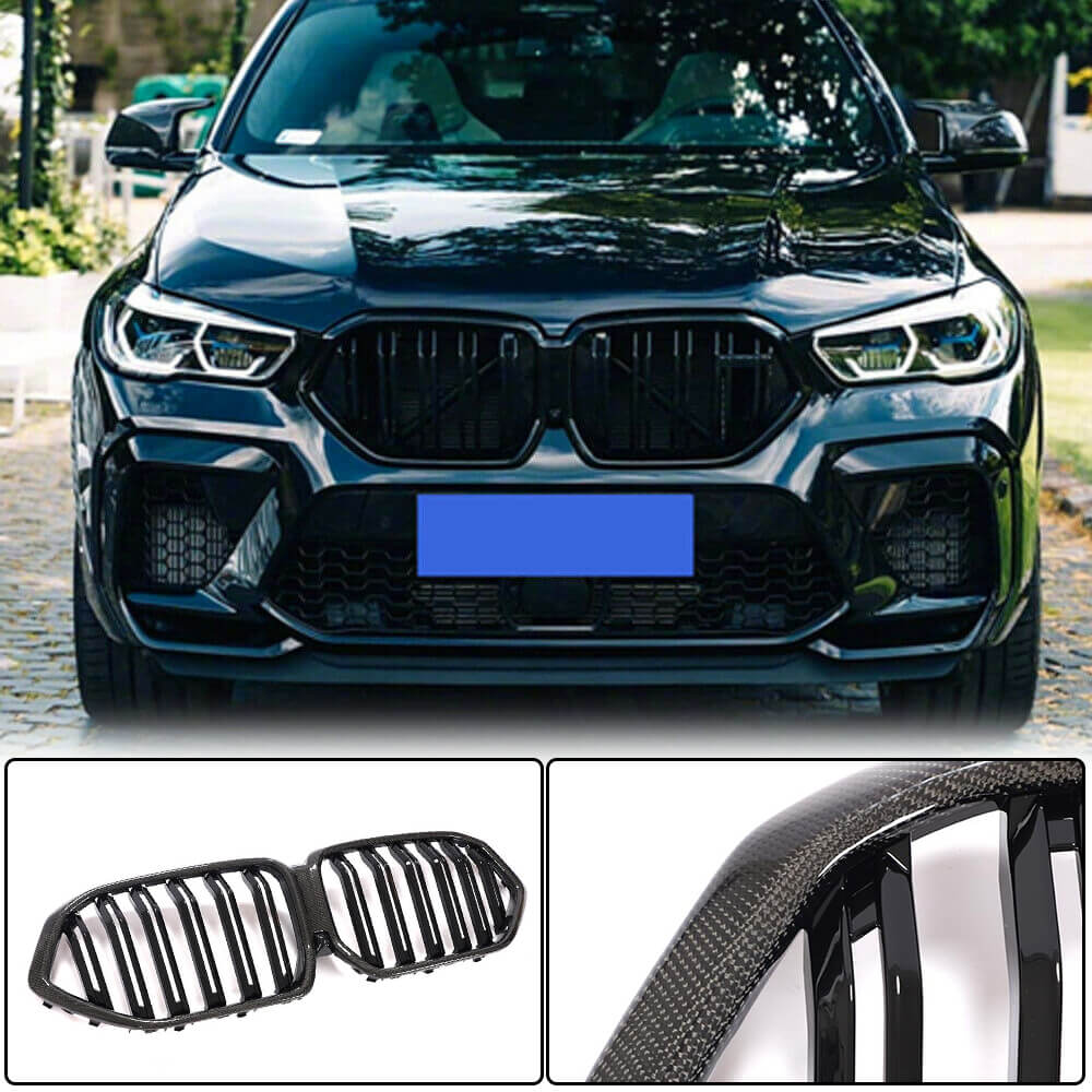 

M-Look Nostrils (2019-2023, Carbon) for BMW X6 G06 2019-
