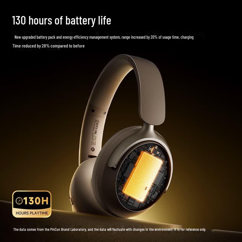 Picun NC60 Wireless Active Noise Cancelling Over-Ear Headphones