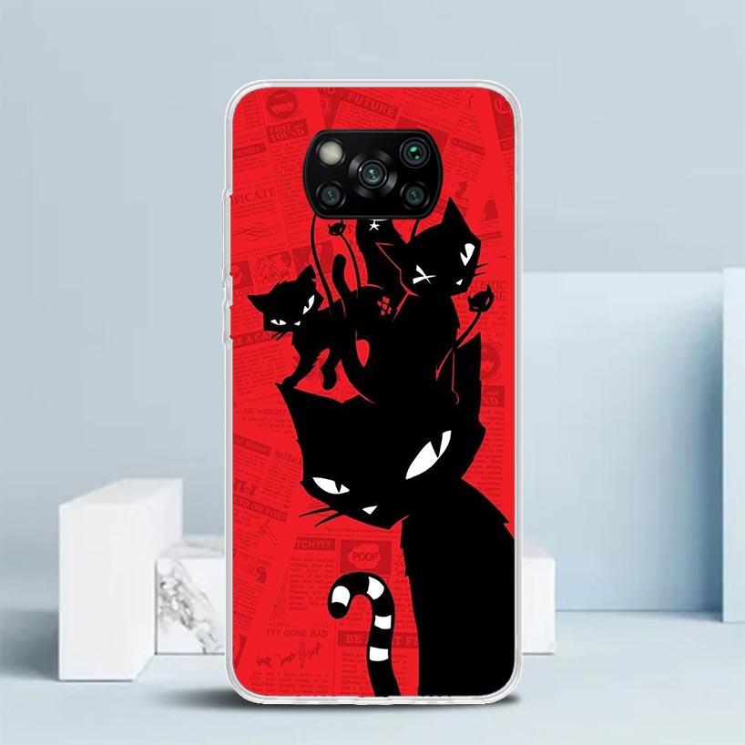 Comics Emily The Strange Soft Cover for Xiaomi Poco F7 Ultra X7 X6 X5 Pro M7 Phone Case Redmi 15 15C 13 13C 12 12C 10 10C Print