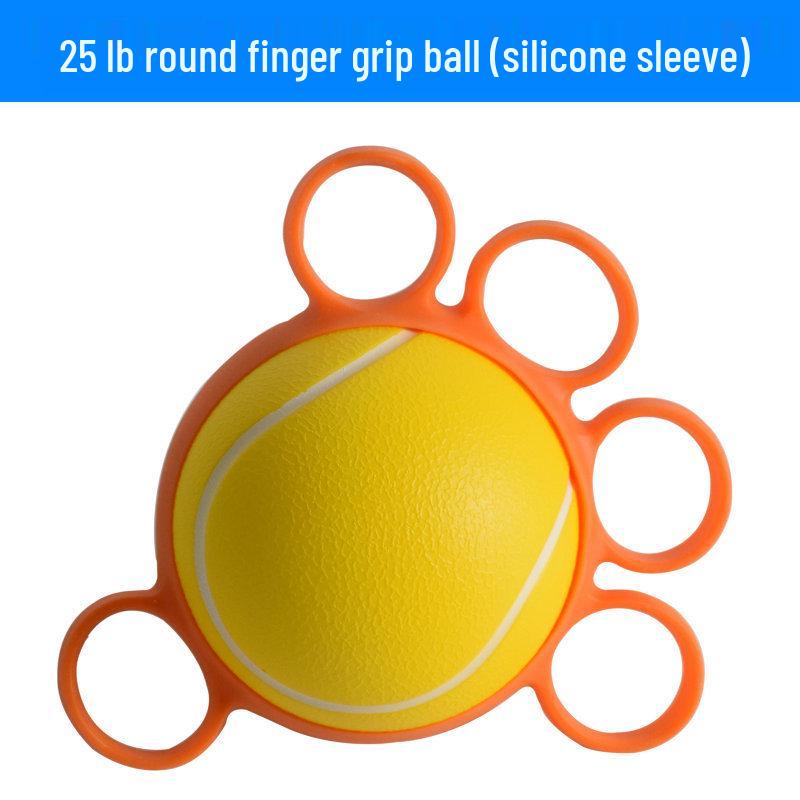 Five-Finger Grip Ball for Hemiplegia Rehabilitation and Elderly Wrist & Finger Strength Training Device