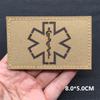 Multicam Ir Tactical Patches Blood Type Reflective Lsrael Flag Patches On Backpack Clothing Outdoor Badges Hookloop