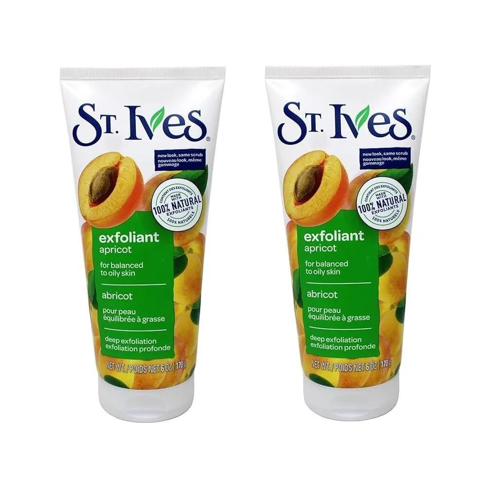 St. Ives Fresh Skin Scrub Apricot 170g 6oz 2 Packs