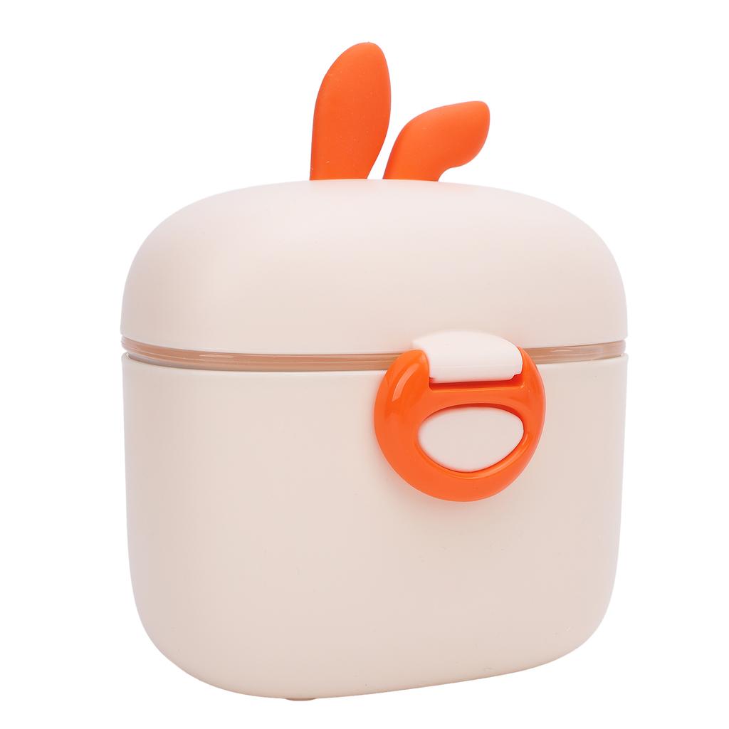 Baby Formula Dispenser Holder PP Bunny Shaped Large Capacity Sealed Milk Powder Storage Container