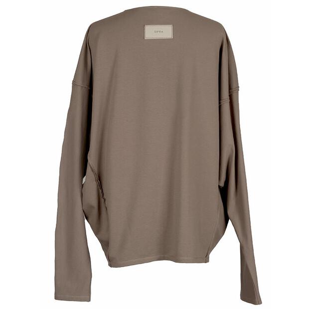 Hoodie OPRA OP-INAS-BEIGE-BLUZA