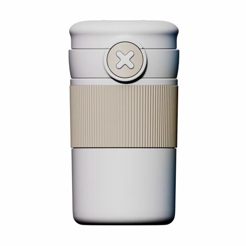 OLOEY Modern Dual-Drink Portable Insulated Coffee Cup