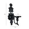 Rustic Iron Wall Hanging Candle Holder Cup Block Candles Nordic Home Hotel Decor