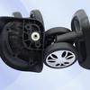 Luggage Caster Wheel Long-Lasting Rotating Suitcase Wheel Travel Gear Wear-Resistant Easy To Install