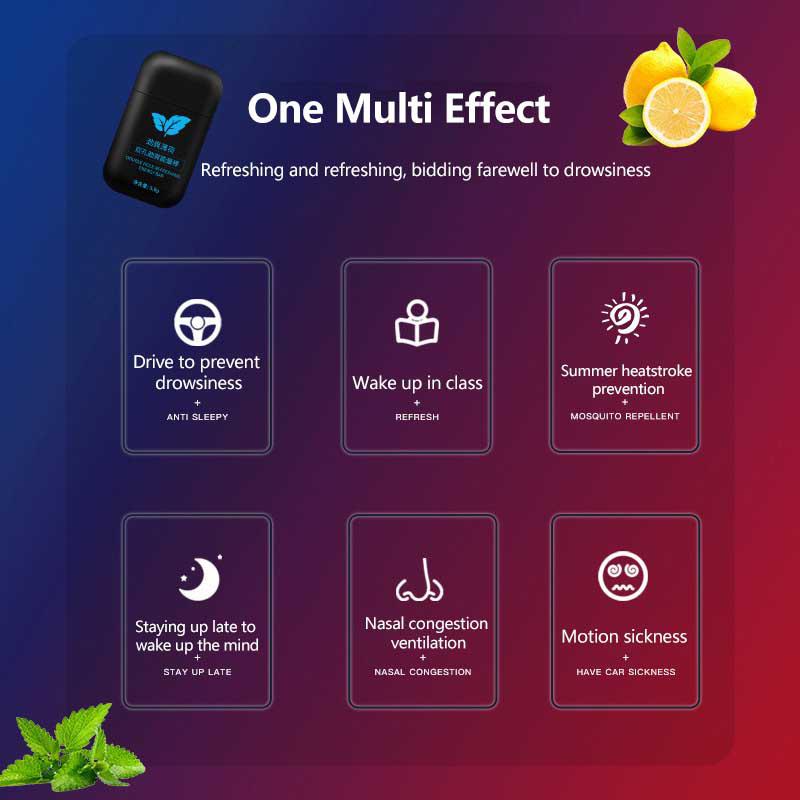 3Pcs Combinations Of Nasal Energy Stick Double Hole Energizing Energy Bar Aromatherapy Nasal Inhaler Energy Vapors Stick