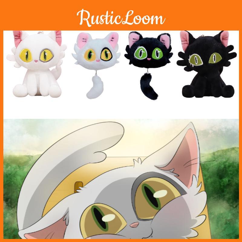 Suzume's Journey Plush Cat Keychain Bag Charm For Cute Backpack Decoration