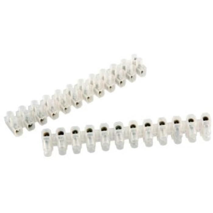 Elektrický konektor - McPower - Svorkovnice - 12 pinů - 4,5 mm² - Průhledný