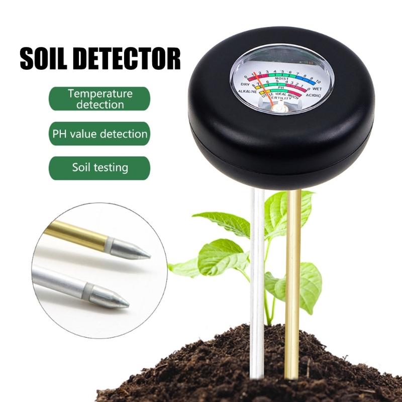 Soil Moisture Meter Soil Tester with 2 Probes for Plant Soil Moisture/Fertility Testing Meter(No Battery Needed)