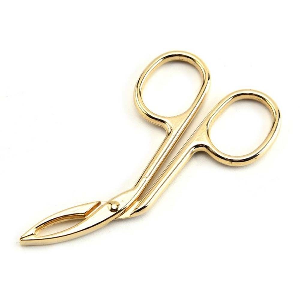 Accessories Straight Pointed Beauty Tools Elbow Hairs Puller Tweezers Clip Scissors Eyebrow Pliers