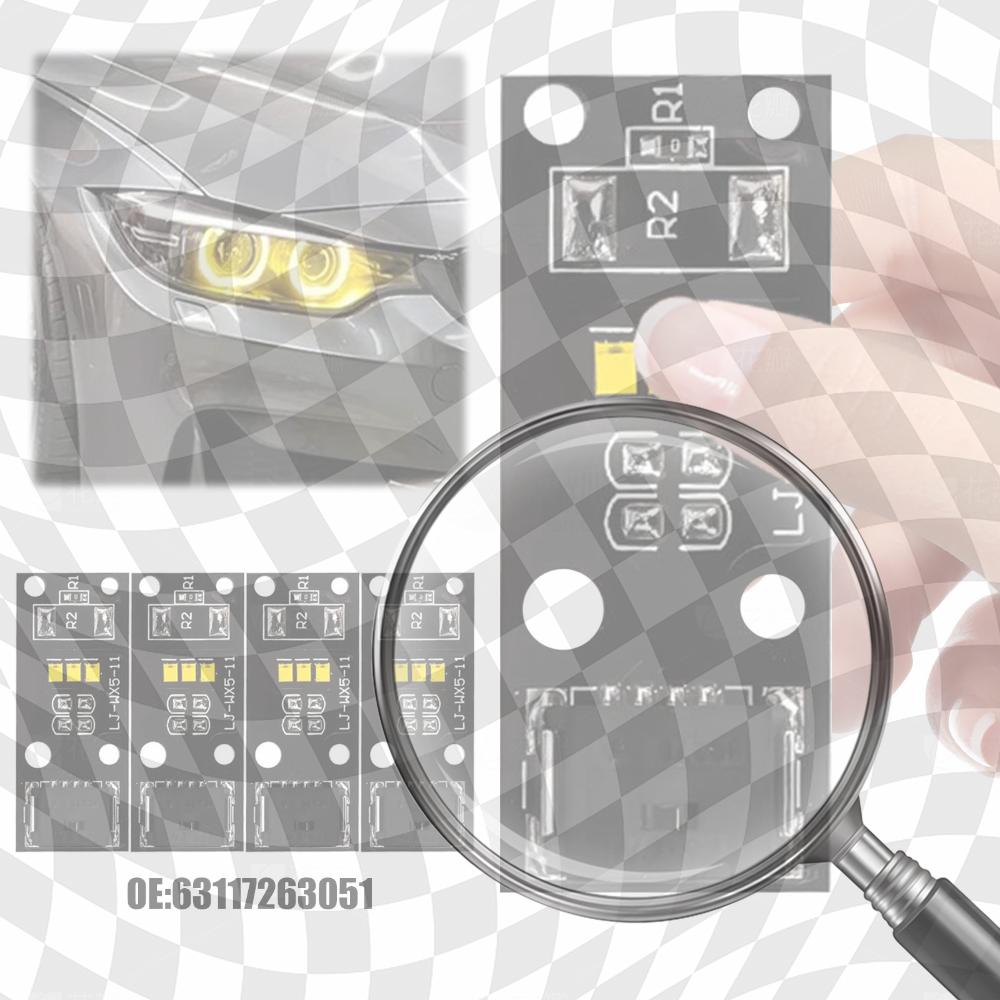 Xenon Headlight Yellow Daylight LED Modules 63117263051 Yellow DRL LED Module for BMW 4 Series F32 F33 Daytime Running Light China Mainland