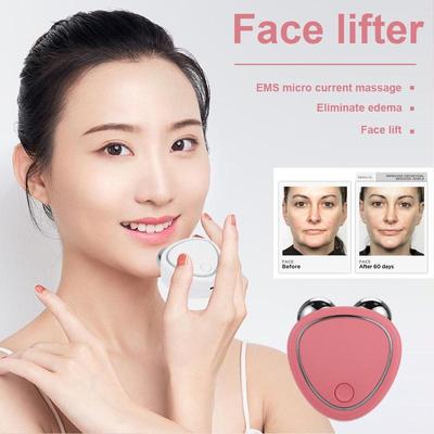 Facial Massager Microcurrent Face Lift Machine Roller Skin Tightening Rejuvenation Beauty Facial Wrinkle Remover LM