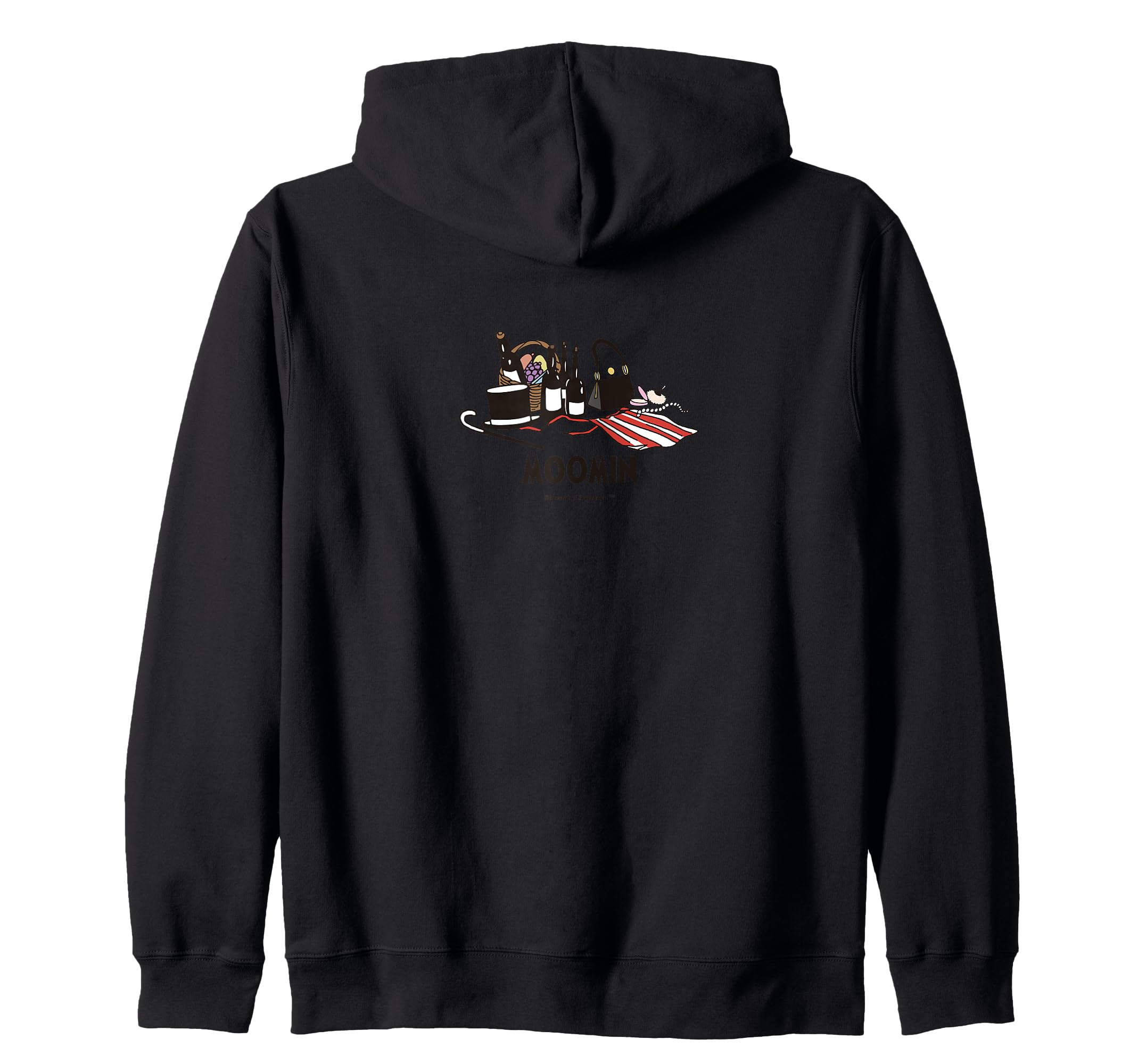 

Moominpappa and Moominmamma s belongings Zip-up hoodie