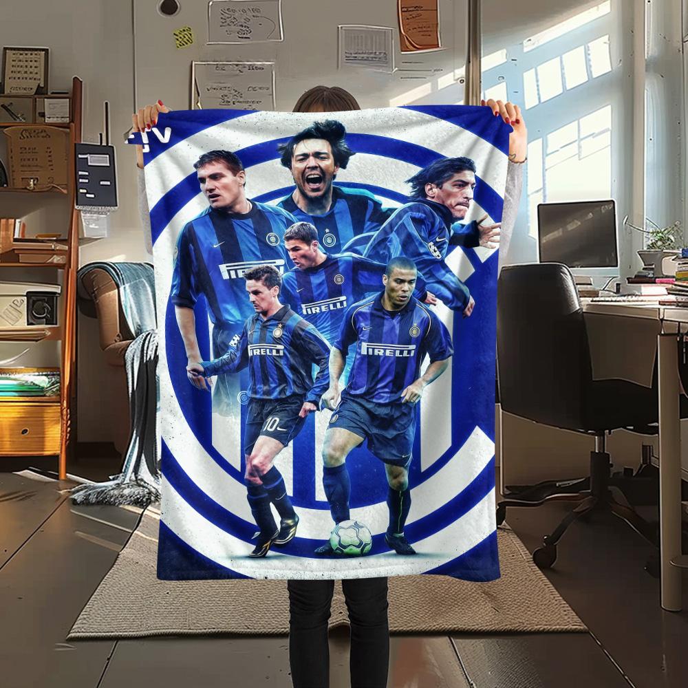 

Inter Print FlAannel Blanket, High quality Comfortable for All Seasons, Home Decor, Warmth and Comfort 80cm x 120cm