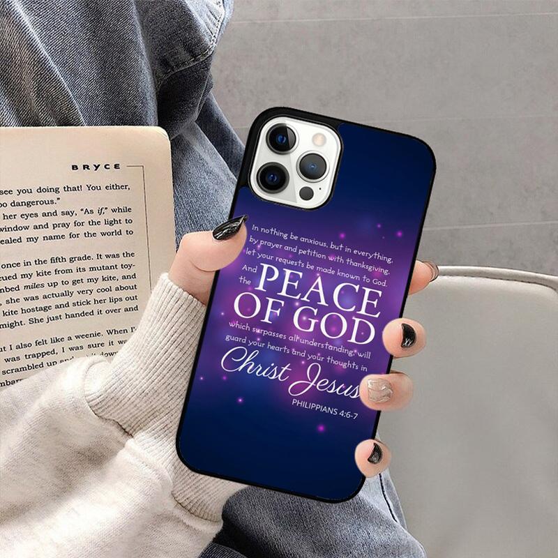 Bible Philippians Jesus Christ Phone Case For iPhone 17 Air 16 15 14 plus 11 12 13 Pro Max coque Cover Shell