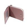 Card Holder Multiple Card Slots Zipper Card Bag Embossed Design Large Capacity Coin Purse Card Bag Wrist Strap Hand-Held Bag With Key Ring