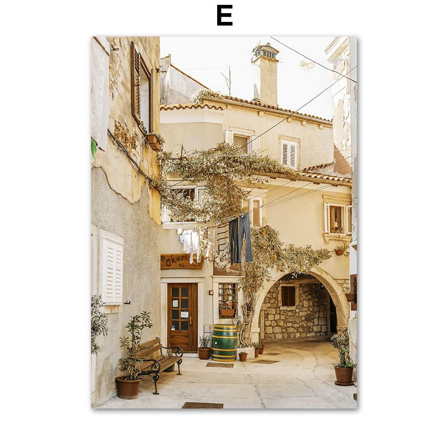 Zitrone Daisy Tür Bus Berg Stadt Zitate Wand Kunst Leinwand Malerei Nordic Poster Und Drucke Wand Bilder Für Wohnzimmer decor