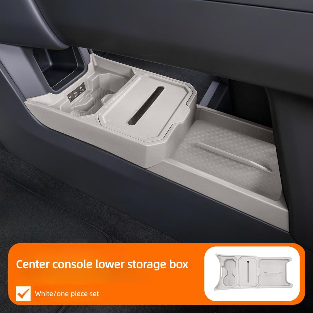 For Chery ICAUR V27 2026 Under Central Control Storage Box Tissue Box Car Interior Organizer Accessories